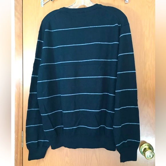 Chaps Sweater NWT Men's Cotton Cashmere Long Sleeve V-Neck Size Large - Picture 3 of 4